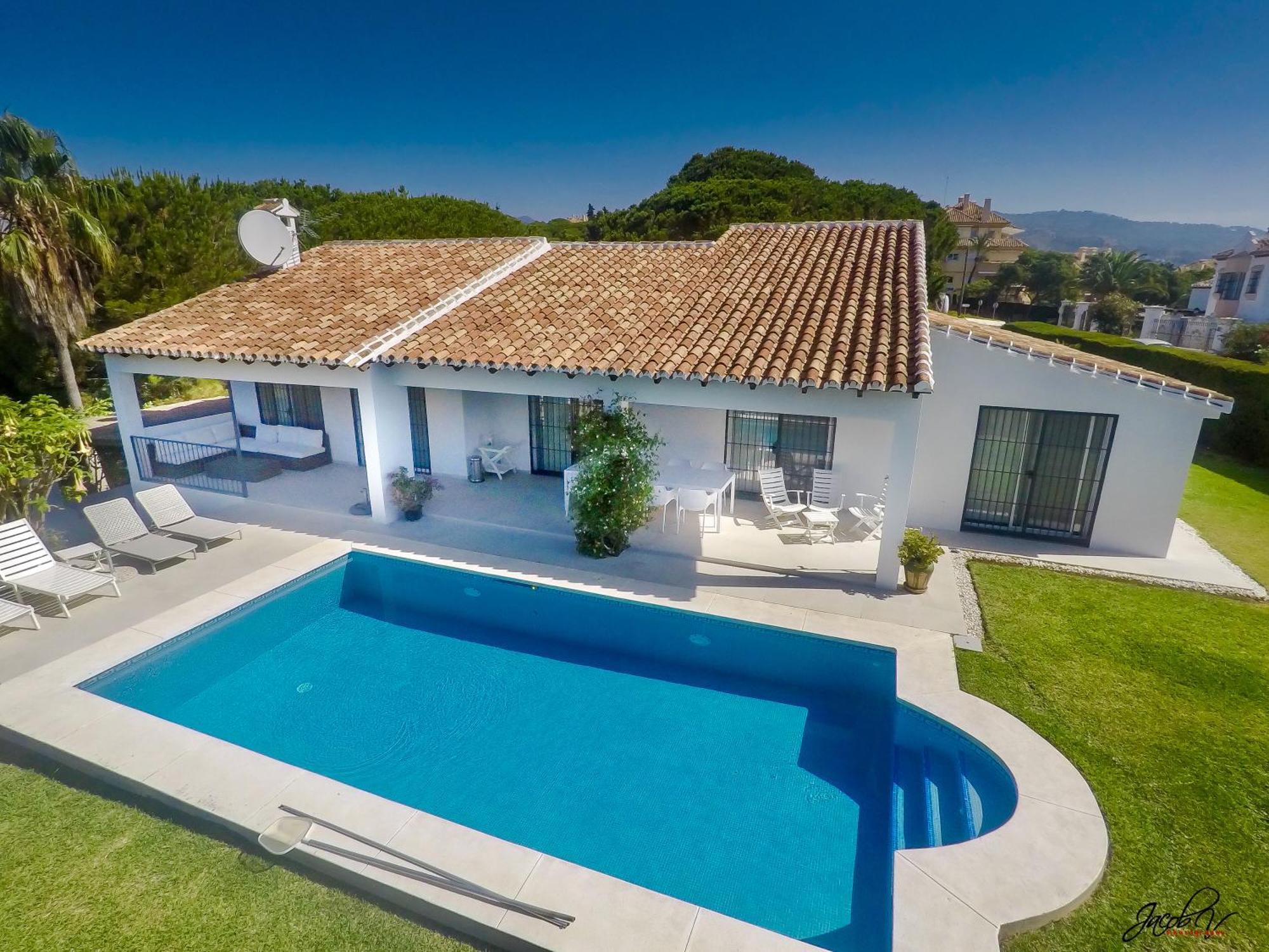 Great Villa Near Beach And マルベーリャ エクステリア 写真